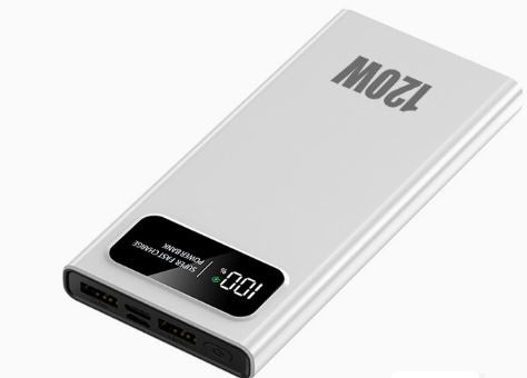 66W Super Fast Charge Mobile Power Bank - 20000mAh Large Capacity