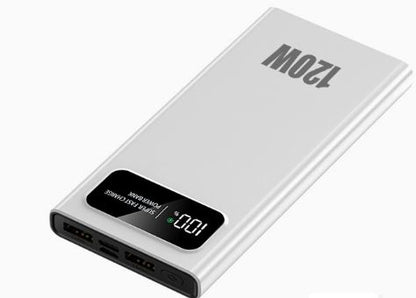 66W Super Fast Charge Mobile Power Bank - 20000mAh Large Capacity