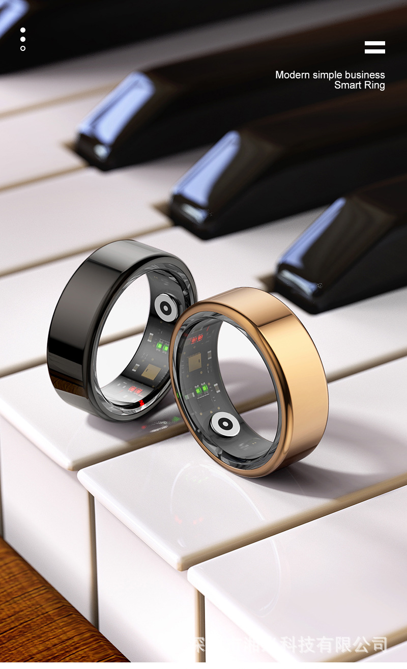 Smart Ring R06 Couple Heart Rate Blood Oxygen Blood Pressure Sleep Monitoring