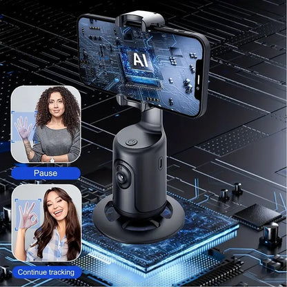 360° AI Face Tracking Mobile Phone Bracket Stabilizer