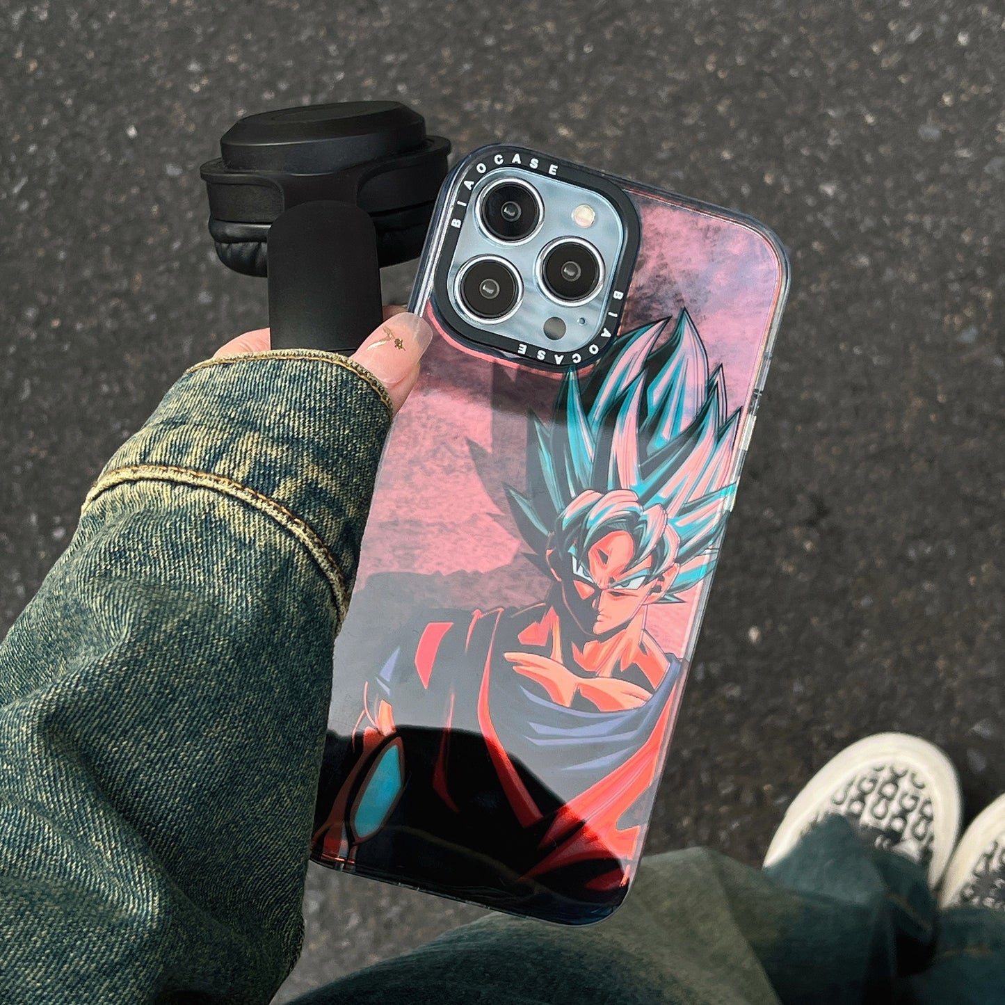 Dragon Ball Z Goku Phone Case for iPhone 14/13/12/11